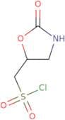 (2-Oxo-1,3-oxazolidin-5-yl)methanesulfonyl chloride