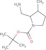 tert-Butyl 2-(aminomethyl)-3-methylpyrrolidine-1-carboxylate