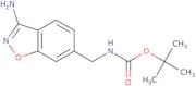 tert-Butyl N-[(3-amino-1,2-benzoxazol-6-yl)methyl]carbamate