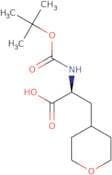(2S)-2-(Boc-amino)-3-(oxan-4-yl)propanoic acid ee