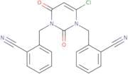 N,N’-Bis(2’-cyanobenzyl)-6-chloro-2,4-dioxopyrimidine