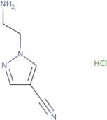 1-(2-Aminoethyl)-1H-pyrazole-4-carbonitrile hydrochloride