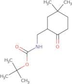 tert-Butyl N-[(5,5-dimethyl-2-oxocyclohexyl)methyl]carbamate