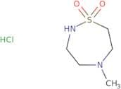 5-Methyl-1λ⁶,2,5-thiadiazepane-1,1-dione hydrochloride