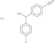4-[Amino(4-chlorophenyl)methyl]benzonitrile hydrochloride