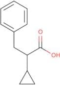 2-Cyclopropyl-3-phenylpropanoic acid