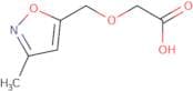 2-[(3-Methyl-1,2-oxazol-5-yl)methoxy]acetic acid