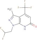 1-(2,2-Difluoroethyl)-3-methyl-4-(trifluoromethyl)-1,7-dihydro-6H-pyrazolo[3,4-b]pyridin-6-one