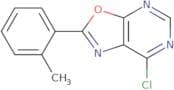 7-Chloro-2-(2-methylphenyl)[1,3]oxazolo[5,4-d]pyrimidine