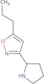 5-Propyl-3-(pyrrolidin-2-yl)-1,2-oxazole