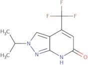2-Isopropyl-4-(trifluoromethyl)-2H-pyrazolo[3,4-b]pyridin-6(7H)-one