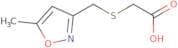 2-{[(5-Methyl-1,2-oxazol-3-yl)methyl]sulfanyl}acetic acid
