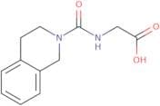 2-[(1,2,3,4-Tetrahydroisoquinoline-2-carbonyl)amino]acetic acid