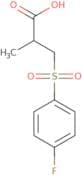 3-(4-Fluorobenzenesulfonyl)-2-methylpropanoic acid