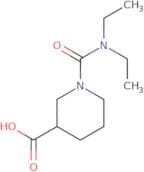 1-(Diethylcarbamoyl)piperidine-3-carboxylic acid