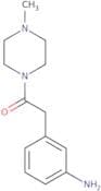 2-(3-Aminophenyl)-1-(4-methylpiperazin-1-yl)ethan-1-one