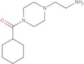 2-(4-Cyclohexanecarbonylpiperazin-1-yl)ethan-1-amine