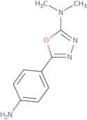 5-(4-Aminophenyl)-N,N-dimethyl-1,3,4-oxadiazol-2-amine