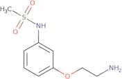 N-[3-(2-Aminoethoxy)phenyl]methanesulfonamide
