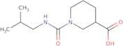1-[(2-Methylpropyl)carbamoyl]piperidine-3-carboxylic acid