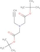 tert-Butyl 2-{[2-(tert-butoxy)-2-oxoethyl](prop-2-yn-1-yl)amino}acetate