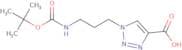 1-(3-{[(tert-Butoxy)carbonyl]amino}propyl)-1H-1,2,3-triazole-4-carboxylic acid