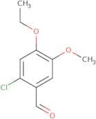 2-Chloro-4-ethoxy-5-methoxybenzaldehyde