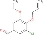 4-(Allyloxy)-3-chloro-5-ethoxybenzaldehyde
