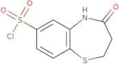 4-Oxo-2,3,4,5-tetrahydro-1,5-benzothiazepine-7-sulfonyl chloride