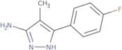 5-(4-Fluoro-phenyl)-4-methyl-2H-pyrazol-3-ylamine