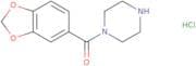 1-(1,3-Dioxaindane-5-carbonyl)piperazine hydrochloride