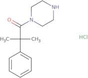 2-Methyl-2-phenyl-1-(piperazin-1-yl)propan-1-one hydrochloride
