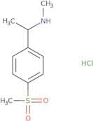 [1-(4-Methanesulfonylphenyl)ethyl](methyl)amine hydrochloride