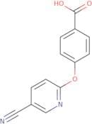 4-[(5-Cyanopyridin-2-yl)oxy]benzoic acid