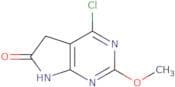 4-Chloro-2-methoxy-5H,6H,7H-pyrrolo[2,3-d]pyrimidin-6-one