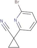 1-(6-Bromopyridin-2-yl)cyclopropane-1-carbonitrile