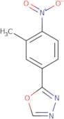 2-(3-Methyl-4-nitrophenyl)-1,3,4-oxadiazole