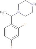1-[1-(2,4-Difluorophenyl)ethyl]piperazine