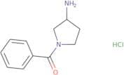 1-Benzoylpyrrolidin-3-amine hydrochloride