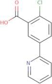 2-Chloro-5-(pyridin-2-yl)benzoic acid