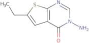3-Amino-6-ethyl-3H,4H-thieno[2,3-d]pyrimidin-4-one