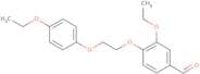 3-Ethoxy-4-[2-(4-ethoxyphenoxy)ethoxy]benzaldehyde