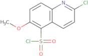 2-Chloro-6-methoxyquinoline-5-sulfonyl chloride