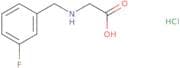 2-{[(3-Fluorophenyl)methyl]amino}acetic acid hydrochloride