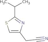2-[2-(Propan-2-yl)-1,3-thiazol-4-yl]acetonitrile