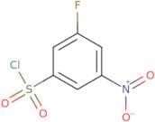 3-Fluoro-5-nitrobenzene-1-sulfonyl chloride