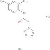N-(4-Amino-2-methylphenyl)-2-(1H-pyrazol-1-yl)acetamide dihydrochloride