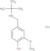 4-[(tert-Butylamino)methyl]-2-methoxyphenol hydrochloride