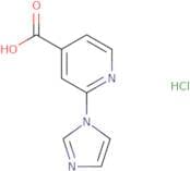 2-(1H-Imidazol-1-yl)pyridine-4-carboxylic acid hydrochloride