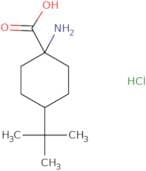 1-Amino-4-tert-butylcyclohexane-1-carboxylic acid hydrochloride